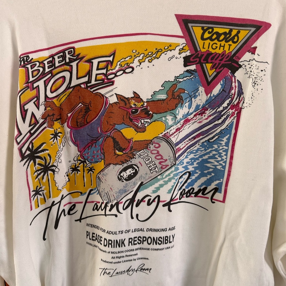 The Laundry Room Off-White Sweatshirt - Picture 9 of 9